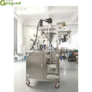 Genyond High Speed Powder Bag Packing Machine Automatic 3 / 4 Sides Sealing Powder Sachet Packaging Machine With Good Price thumbnail-3