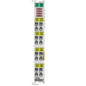 BECKHOFF EL3048 EtherCAT 8-Kanal-Analogeingabemodul mit 0-20 mA Stromeingang, Industrielle Automatisierungs-IO-Schnittstelle, PLC-Modul thumbnail-1