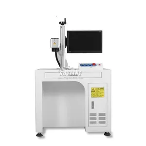 Desktop Metal Plastic Jewelry Metal Plastic Jewelry Photocopy Automatic CNC Portable Laser Engraving 50w 100w Fiber Marking Machine thumbnail-4