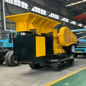 Mobile Jaw Crusher, Small Diesel Engine Jaw Crusher, Jaw Crusher With Screen Mesh thumbnail-4