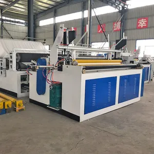 Full Automatic Small Toilet Paper Making Machine Toilet Paper Roll Making Machine Production Line Factory Price thumbnail-2