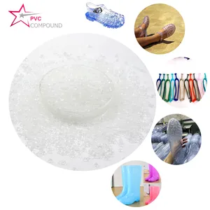 Soft Polyvinyl Chloride Granules PVC Compound for Injection Plastic Molding thumbnail-1