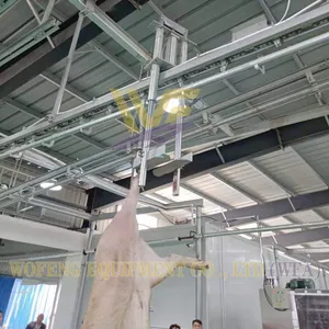 240 Pig Per Shift Slaughter House Machine Swine Abattoir Machinery Hog Butcher Equipment Pork Processing Workshop Conveyor Line thumbnail-4