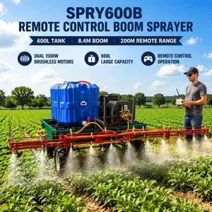 SPRY600B Remote Control 600L Self Propelled Boom Sprayer Agricultural Machine for Farm Crop Protection and Precision Spraying thumbnail-1