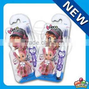 Doll Kid Toothbrushes With Toy thumbnail-1