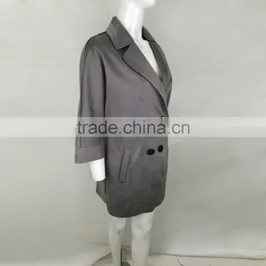2015 New Fashion Spring Women Slim Blazer Coat Casual Jackets Long Sleeve Suit Outerwear thumbnail-2