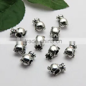 Wholesale Diy Anti-Silver Crown Penguin Shape Large Hole Metal Beads for Bracelets and Necklaces thumbnail-6