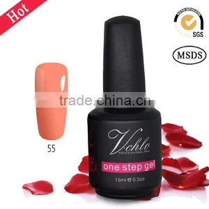 Factory Direct One Step Gel Nail Polish,no Base Coat no Top Coat One Step Gel ,1 Step Gel Polish Quality Choice thumbnail-1