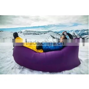 Adult Portable Lightweight Camping Beach Outdoor Hangout Air Inflatable Sleeping Bag Quality Choice thumbnail-3