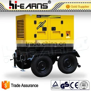10KW Silent Water Cooled Portable Trailer Diesel Generator Price thumbnail-1