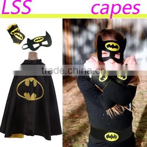 New Arrival Spidergirls Violet Cape and Masks,100% Sateen With Lining Toddlers Cloaks for Party, Halloween Evening Children Cape thumbnail-2
