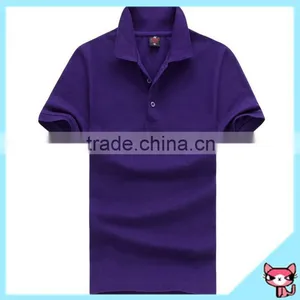 OEM Purple 100% Cotton Polo Shirt thumbnail-1