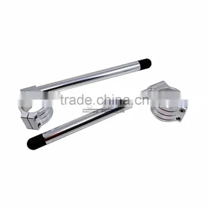 BJ-COHB-048 Top Quality 48mm Motocross CNC Aluminum Handlebar Clip On For Honda CBR600RR thumbnail-3