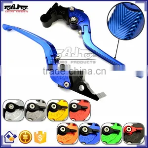 BJ-LS-008 High Quality CNC Folding Motorcycle Hand Brake Lever for Yamaha V-MAX thumbnail-1