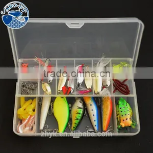 2016 Wholesales Price Best Sell Hard and Sequins Soft Fishing Lure Mixed Fishing Lure thumbnail-1
