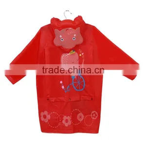 Manufacturers Selling Cartoon Children Raincoat With a Thick Poncho Bag thumbnail-1