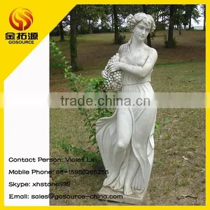 Life Size Marble Nude Woman Statue thumbnail-1