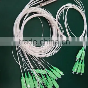 FTTX Blockless 1X8 SC/APC SC/UPC Mini Tube PLC Splitter thumbnail-1