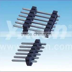 China 3.96mm Pitch 6 Pin Single Row With One or More Plastic Bar Pin Header Connector thumbnail-1