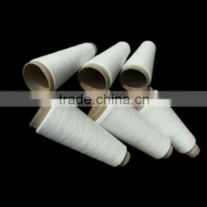 30s Raw White 100% Virgin Polyester Spun Yarn for Knitting thumbnail-1