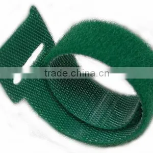 Colorful Customized Hook And Loop Tape Cable Ties Organiser Tidy Straps thumbnail-2