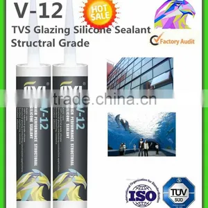 FAST CURE HIGH PERFORMANCE TVS GLAZING BUILDING SILICONE SEALANT V12 thumbnail-1