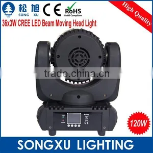 36*3w Factory Price Rgbw Moving Head Led Beam for Stage Used thumbnail-2