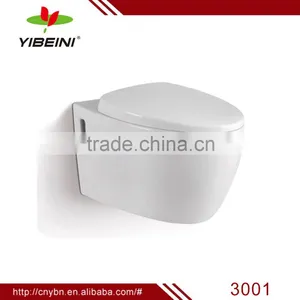 Ceramic Wall Hung Toilet and Wall wc for Hotel Toilet thumbnail-1