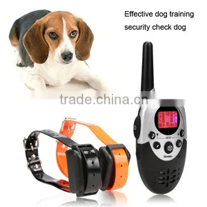 Homdox Remote Pet Training Collar With LCD Display Static Shock/ Vibration/ Sound Function AM003213 thumbnail-1