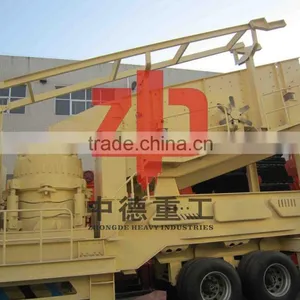Mobile Jaw Crusher Plant for Construction Waste Crushing Station thumbnail-3