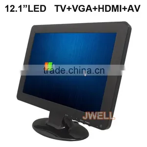 12.1 Inch Led Screen HDMI Monitor With VGA AV TV Speaker thumbnail-1