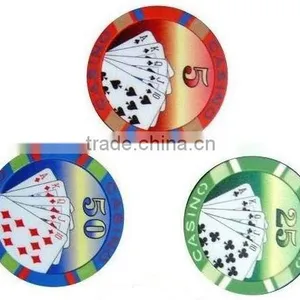 43mm Ceramic Poker Chips thumbnail-5