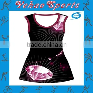 Custom Sensible Sublimation Cloth Netball Uniform on Sale thumbnail-1