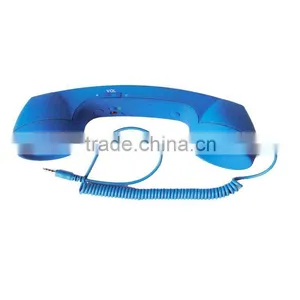 New Mic 3.5mm Retro COCO Phone Speaker Microphone Handset for Iphones thumbnail-1