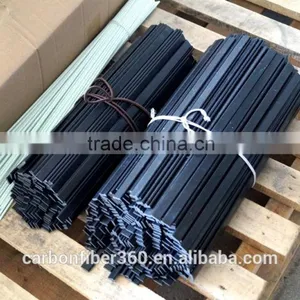 Hot Sell Carbon Fiber Square Rod, High Strength Carbon Fiber Flat Bar, Solid Carbon Fiber Rod thumbnail-2