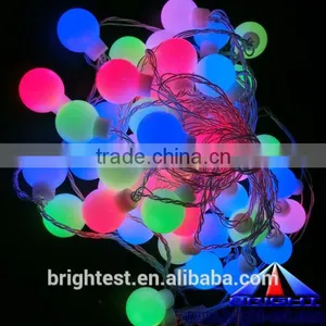 Chrismas Light RGB LED Ball String Light 20mm Size thumbnail-1