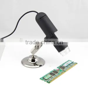 2M USB Digital Microscope With 8 LED 400x Measurement Software Compatible With Windows & Mac thumbnail-3