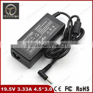 100% Perfect Working 19.5V 3.33A 4.5*3.0 65W AC Adapter For HP Pavilion 15-e008sv 15-e009au 15-e009ax 15-e009ee 15-e009se Power thumbnail-1