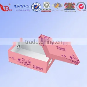 Luxury Shoes Box for Gift Packaging/nice Paper Shoes Box Design thumbnail-1