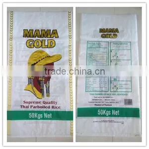 pp Woven Bags Water Proofed Food Grade Bags for 50kg Rice thumbnail-1