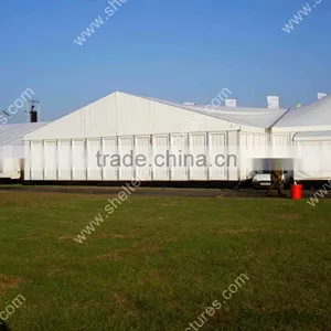 Large Outdoor Shelter Pavilion Tent With ABS Solid Walls for Sale thumbnail-1