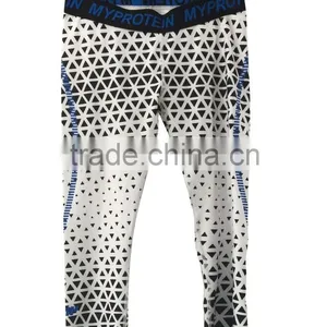 Santic Women Sport Pant OEM Service All Over Print With High Waist thumbnail-1