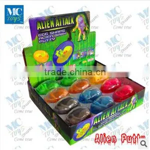 Novel Crystal Slime Toy /alien Baby Slime Toy /galaxy Putty Slime Toy /magic Putty Toys /egg Putty Toy thumbnail-1