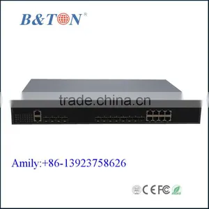 1U 19inch 10GE Fiber 8PON Port GPON OLT Equipment Support ONT Terminal thumbnail-2