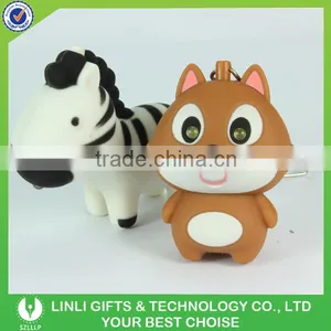 Promotional Led Horse Key Chain With Sound thumbnail-4