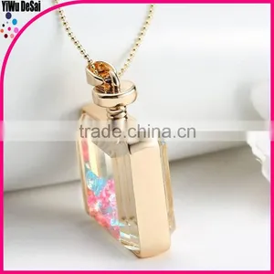 Best Selling Beautiful Women Heart-shaped Decoration Crystal Necklace thumbnail-2