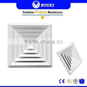China 4 Way Supply Square Ceiling Air Diffuser thumbnail-1