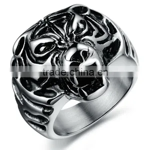 Big Lion Head Men's Ring Indian Head Ring thumbnail-2