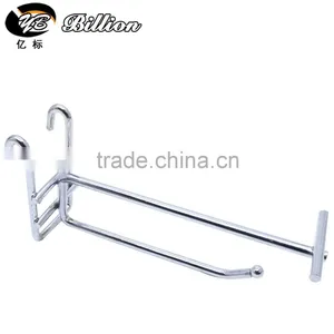 5.7 Thickness Supermarket Gridwall Display Hook Double Hanging Hook Net Hanging Hook thumbnail-4