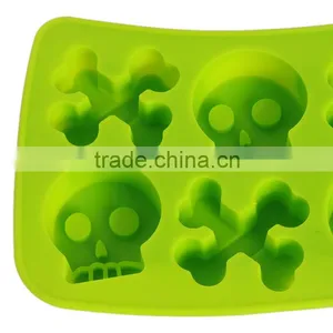2 COLOR Freeze Ice Cube Tray Skull Mould Mold Cooking Tools Cookie Cutter Ice Molds Ice Trays Ice Cream Tools Hot Selling thumbnail-6
